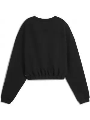 Damen Sweatshirt PUMA W CLOUDSPUN CREW 52746101 PUMA SCHWARZ