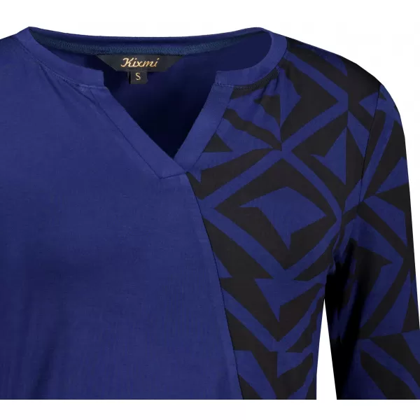  Damen-T-Shirt KIXMI VIVIANE DUNKELBLAU 