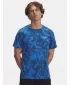 Herren-T-Shirt UNDER ARMOUR UA LAUNCH PRINTED SS BLAU