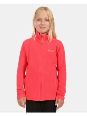 Fleece-Sweatshirt für Kinder KILPI GLAMER-J ZJ0203KI ROSA
