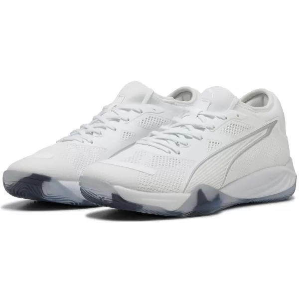  Herrenschuhe PUMA ELIMINATE NITRO SQD 4 10843802 PUMA WEIß/PUMA SILBER 