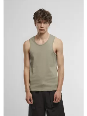 Herren-T-Shirt URBAN CLASSICS TB7650A HELLOLIV/WEIß