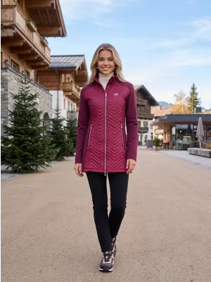 Damenjacke ALTISPORT GALA BURGUND