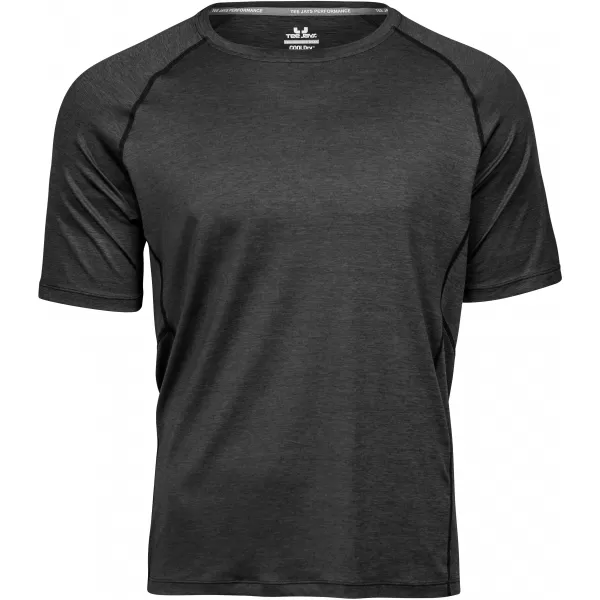  Herren-T-Shirt TEE JAYS | TJ 7020 SCHWARZE MELANGE 