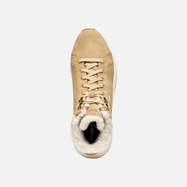  Damen-Sneaker GEOX SPHERICA ACTIF X2 G009706 HELLBRAUN 