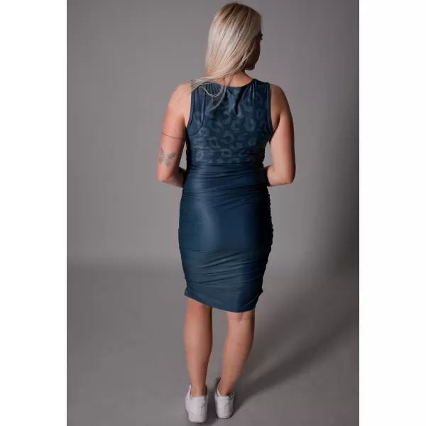  Premium-Kleid für Damen ALTISPORT VOJ/ALW047SAT03 BLAU 