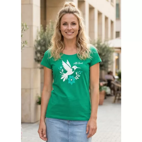  Frauen t -Shirt mit kurzen Ärmeln ALTISPORT ALW192122 MEDIUM 
