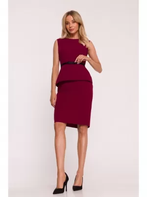 Kleid STYLOVE S427 KASTANIENBRAUN