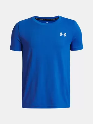 T-Shirt für Jungen UNDER ARMOUR VANISH SEAMLESS SS 1388130-402 BLAU
