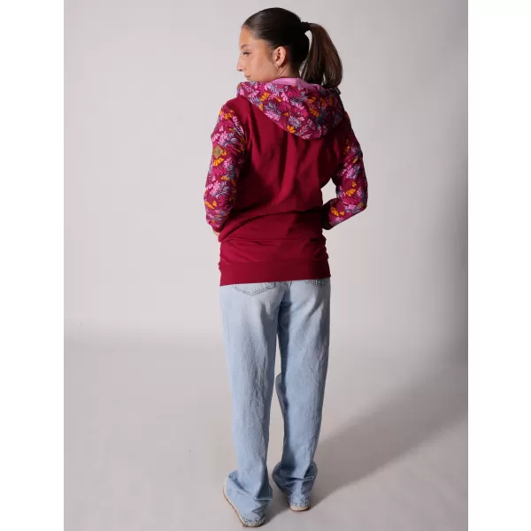  Damen-Sweatshirt ALTISPORT GALAH BURGUND 