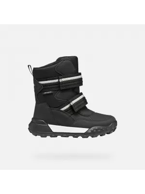 Stiefeletten für Jungen GEOX TREKKYUP ABX J56MBB050FUC9999 SCHWARZ