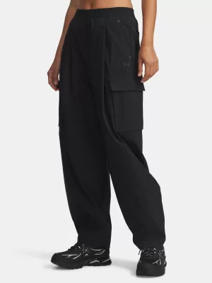 Sporthose für Damen UNDER ARMOUR UA UNSTOPPABLE RSTOP CARGO 6007025-001 SCHWARZ