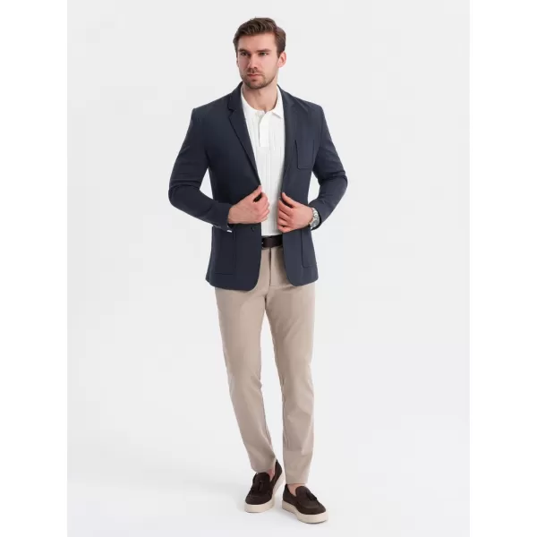  Jacke OMBRE OM-BLZB-0101 MARINEBLAU 