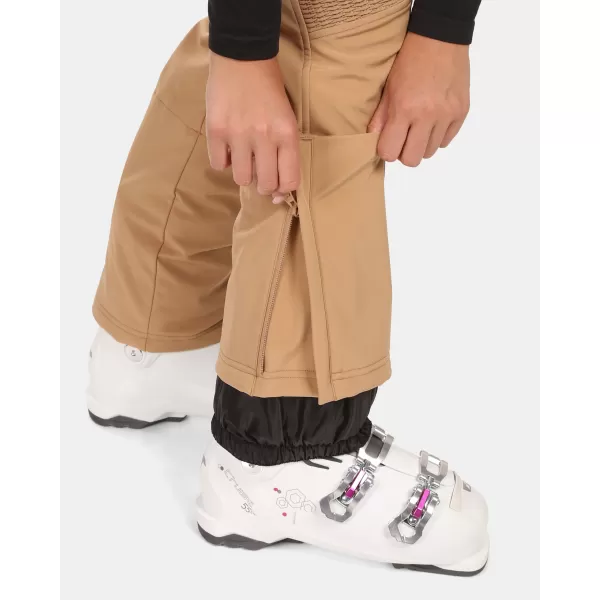  Skihose für Damen KILPI DIONE-W ZL0408KI BEIGE 