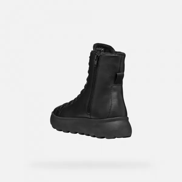  Damenschuhe GEOX SPHERICA EC4.1 G004210 SCHWARZ 