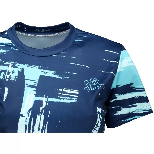  Premium-Crop-Top für Damen ALTISPORT VOJ/ALW010TR07 KRÁLOVSKÁ KÖNIGSBLAU 