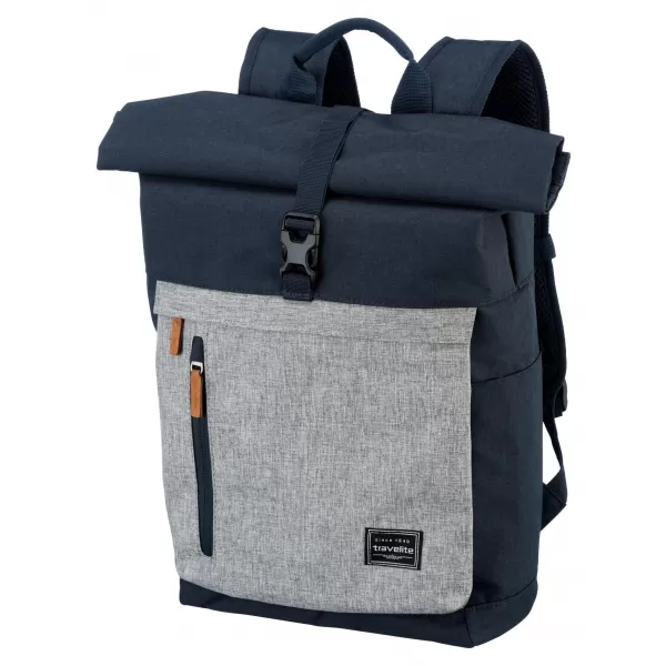  Rucksack TRAVELITE BASICS ROLL-UP BACKPACK MARINE/GRAU 