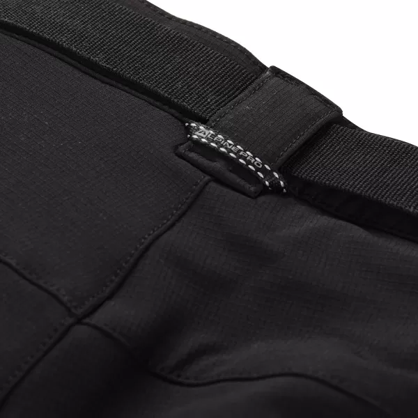  Herren -Softshellhosen ALPINE PRO CORB MPAF672 SCHWARZ 
