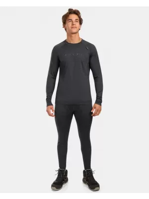 Herren-Thermoshirt KILPI MAVORA TOP-M ZM0502KI SCHWARZ