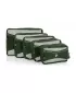 Satz von Organisatoren HEYS ECO PACKING CUBE 5PC SET II GRÜN