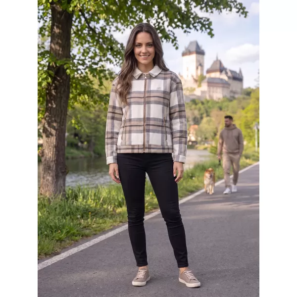  Damen-Sweatshirt ALTISPORT GEALDINE BEIGE 
