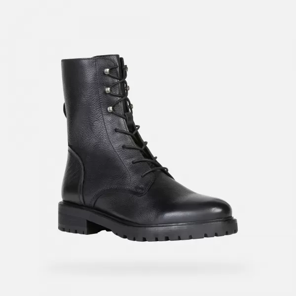  Damenschuhe GEOX HOARA G004709 SCHWARZ 
