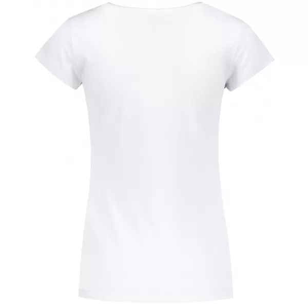  Frauen t -Shirt mit kurzen Ärmeln ALTISPORT ALW192122 WEIß 