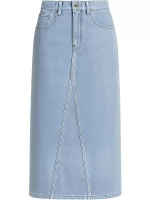 Damenrock URBAN CLASSICS TB7443 NEUES HELLBLAU GEWASCHEN