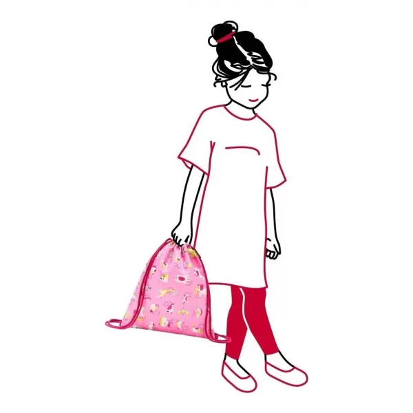  Sporttasche REISENTHEL MYSAC KIDS ABC-FREUNDE ROSA 