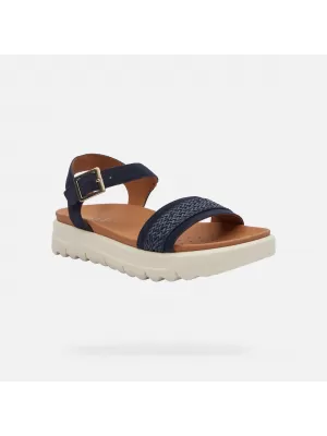 Damensandalen GEOX XAND 2.1 S DUNKELBLAU
