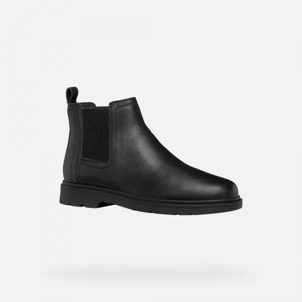  Herren-Stiefeletten GEOX SPHERICA EC1 SCHWARZ 