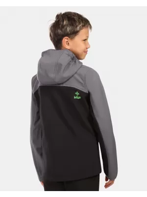 Softshelljacke für Kinder KILPI RAVIO-J ZJ0105KI SCHWARZ