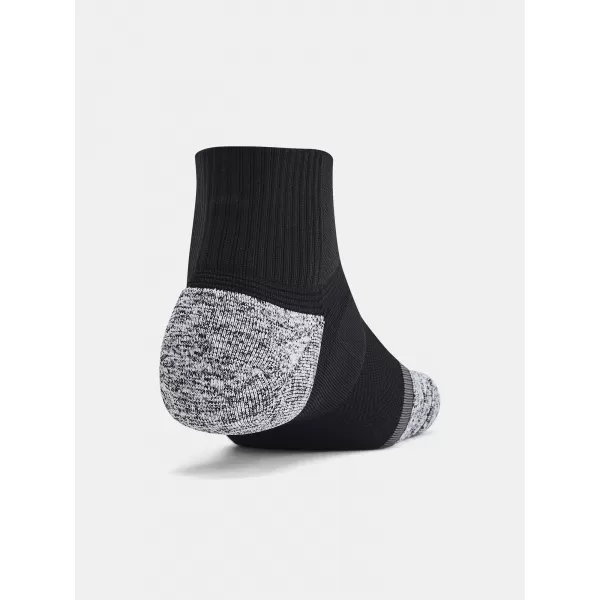  Socken UNDER ARMOUR UNISEX UA AD PRO QTR (3 PÁRY) 1387047-001 SCHWARZ 
