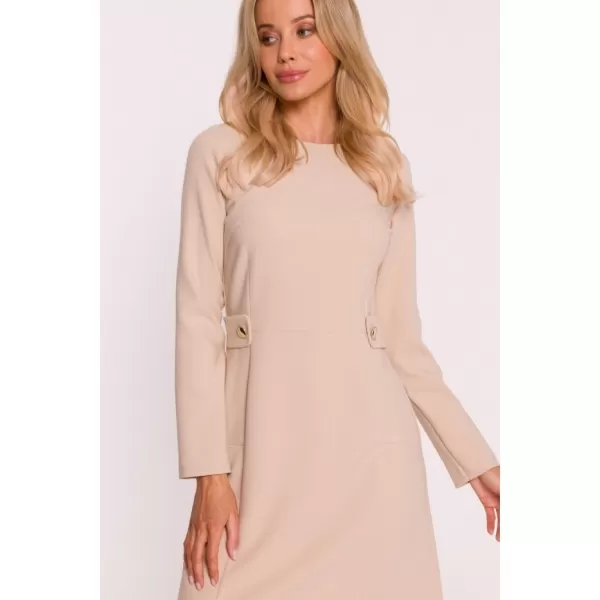  Kleid STYLOVE S419 BEIGE 