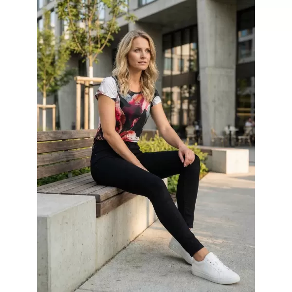  Frauen Freizeit t -Shirt Premium ALTISPORT VOJ/ALW117TR06 LILY DARK 