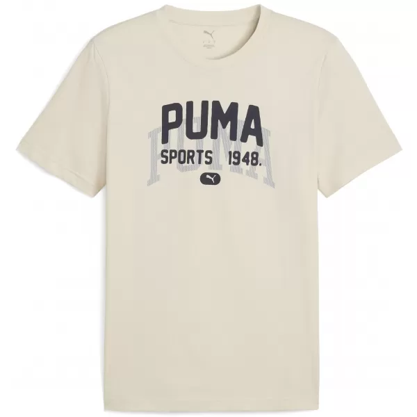  Hemd PUMA GRAPHIC VARSITY TEE 68803587 ALPINER SCHNEE 