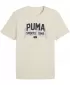Hemd PUMA GRAPHIC VARSITY TEE 68803587 ALPINER SCHNEE