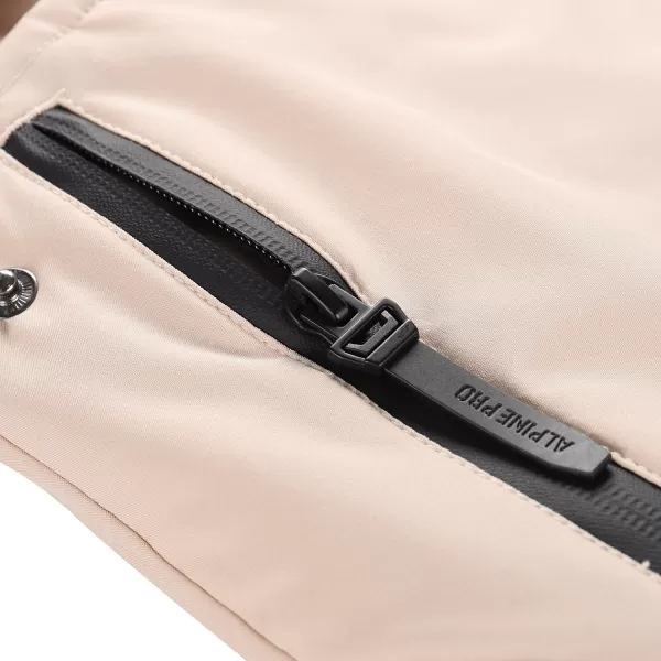  Mantel ALPINE PRO WUSSA BEIGE 