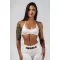 Nahtloser Lift-up-Sport-BH FLOW SEAMLESS 495 CREAM Nebbia
