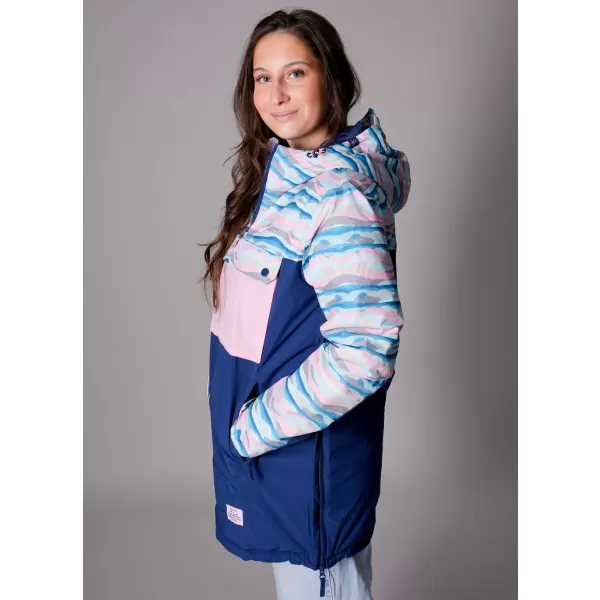  Winterjacke für Damen ALTISPORT GANICE DUNKELBLAU 