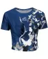 Funktionelles Premium-Crop-Top für Damen ALTISPORT VOJ/ALW022TR07 NAVY GEWOHNHEITEN