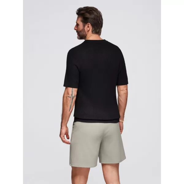  Herren t -Shirt OMBRE OM-POSS-0160 SCHWARZ 
