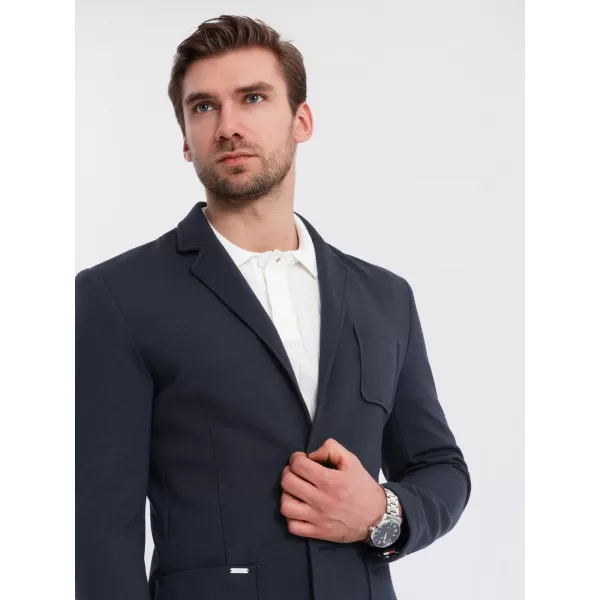  Jacke OMBRE OM-BLZB-0101 MARINEBLAU 