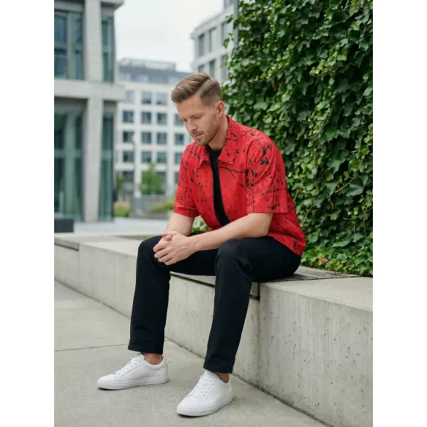  Premium-Herrenhemd ALTISPORT VOJ/ALM034KOS01 ROT 