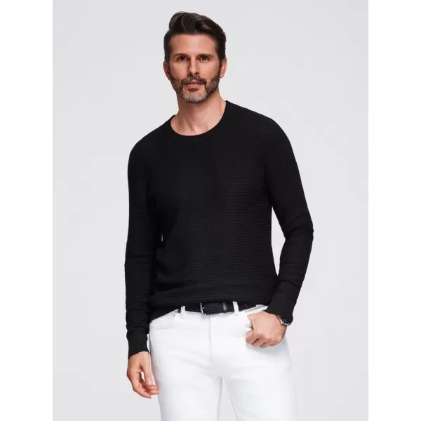  Herrenpullover OMBRE OM-SWSW-0181 SCHWARZ 