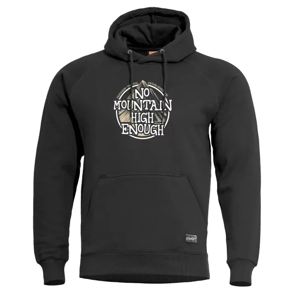  Sweatshirt PENTAGON PHAETON HOOD SWEATER NO MOUNTAIN K09021 SCHWARZ 