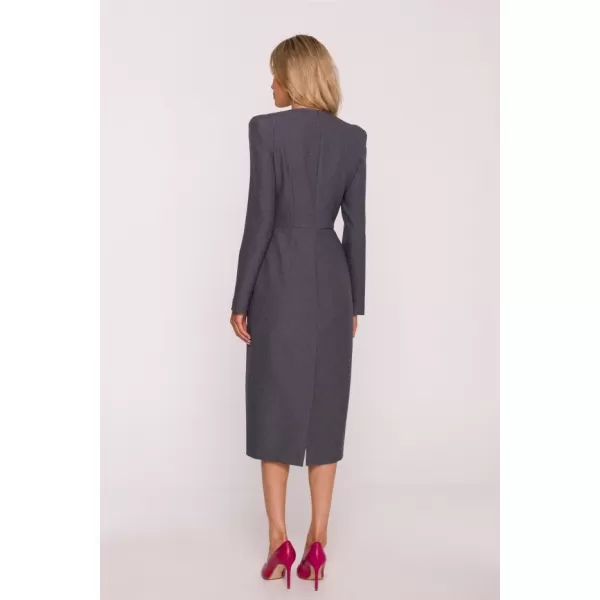  Kleid STYLOVE S412 GRAU 