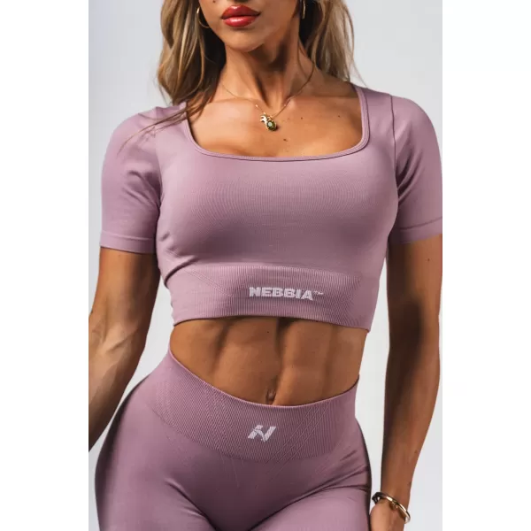 Formendes nahtloses Crop-Top FLOW SEAMLESS 499 PINK Nebbia 