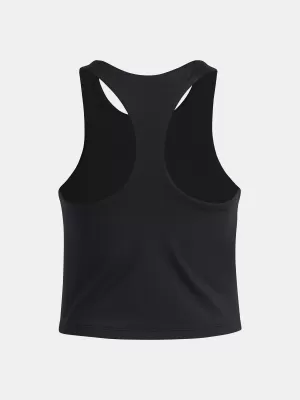 Tanktop für Mädchen UNDER ARMOUR UA MOTION BRANDED TANK 6006029-003 SCHWARZ