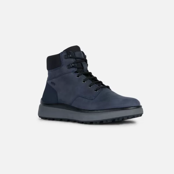  Herren-Stiefeletten GEOX GRANITO + GRIP B A DUNKELBLAU 
